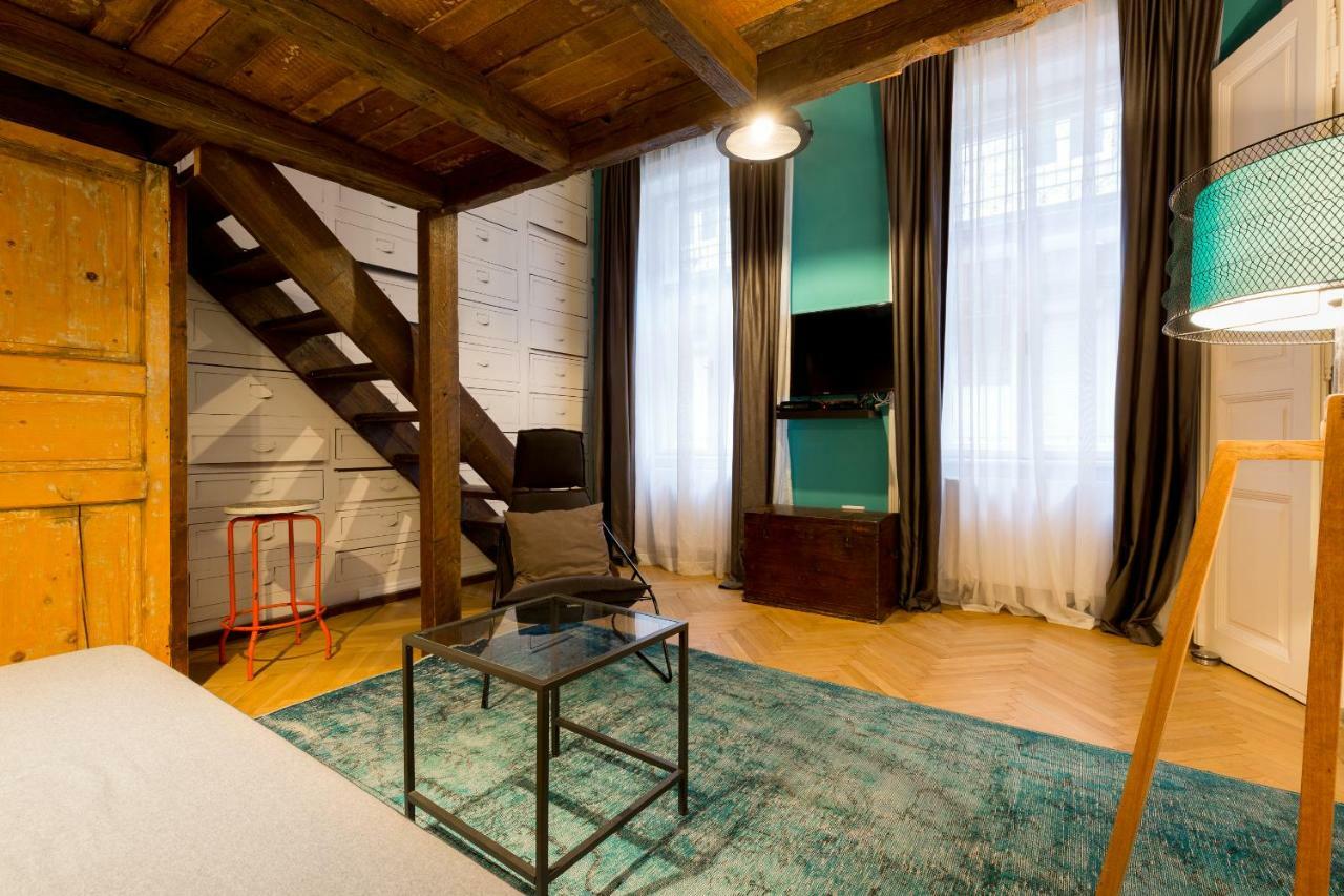 Appartement Deluxe Twin Studio In Kazinczy Street à Budapest Extérieur photo